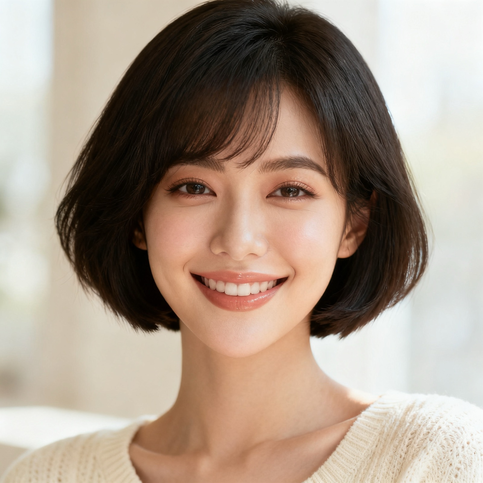 Original AI-generated model used for the Hairstyles example